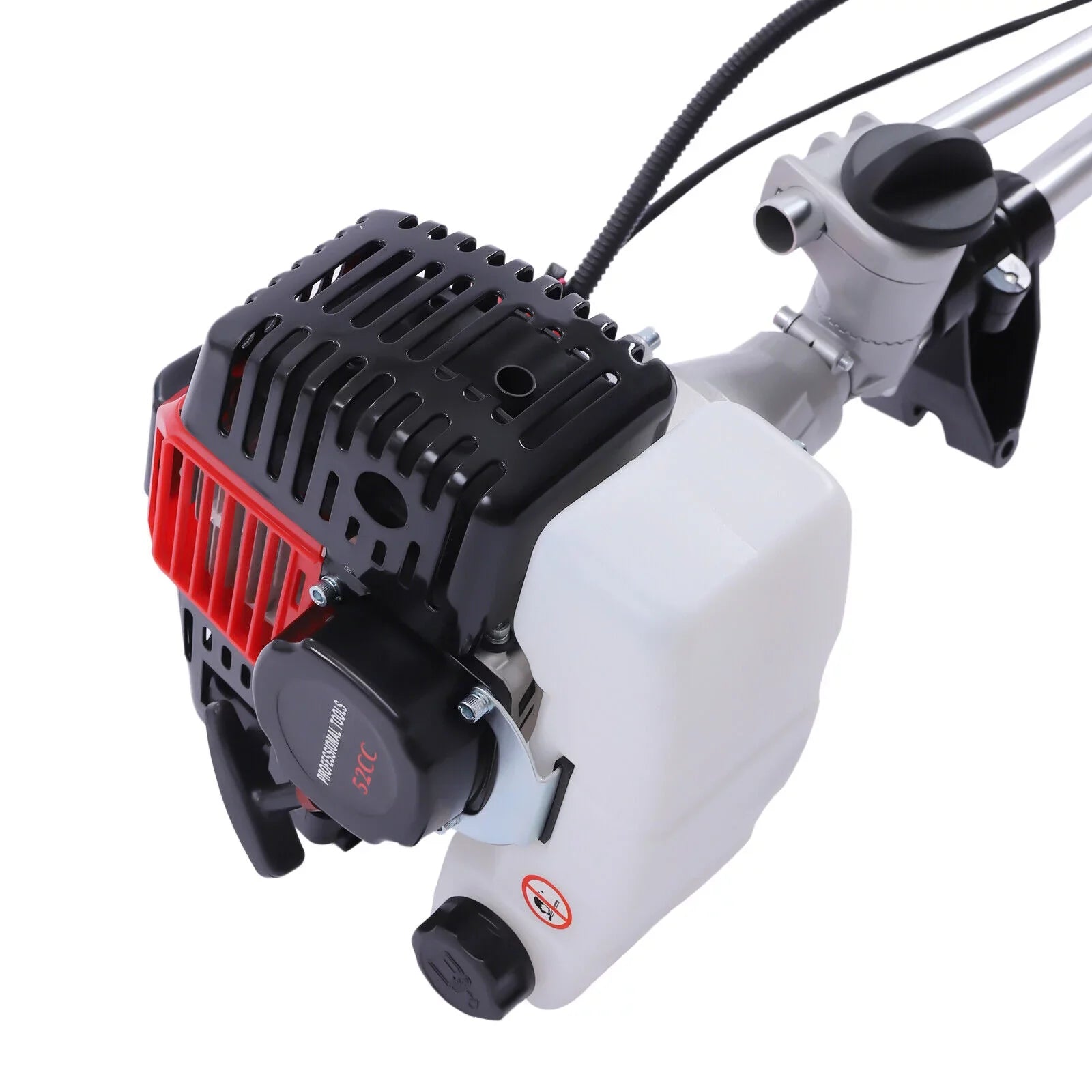 52CC 2.3 HP 2 Stroke Gas-Powered Outboard Trolling Motor Craft Engine Long Shaft