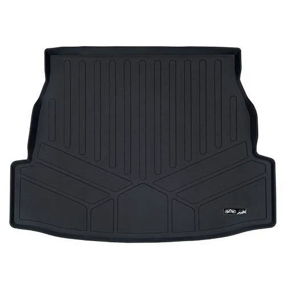 SMARTLINER All Climate Custom Fit Cargo Liner Trunk Floor Mat Black Fitting With 2019-2023 Toyota RAV4 - All Models