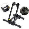 Bike Floor Parking Rack Storage Stand Bicycle Mountain Bike Holder Foldable Black