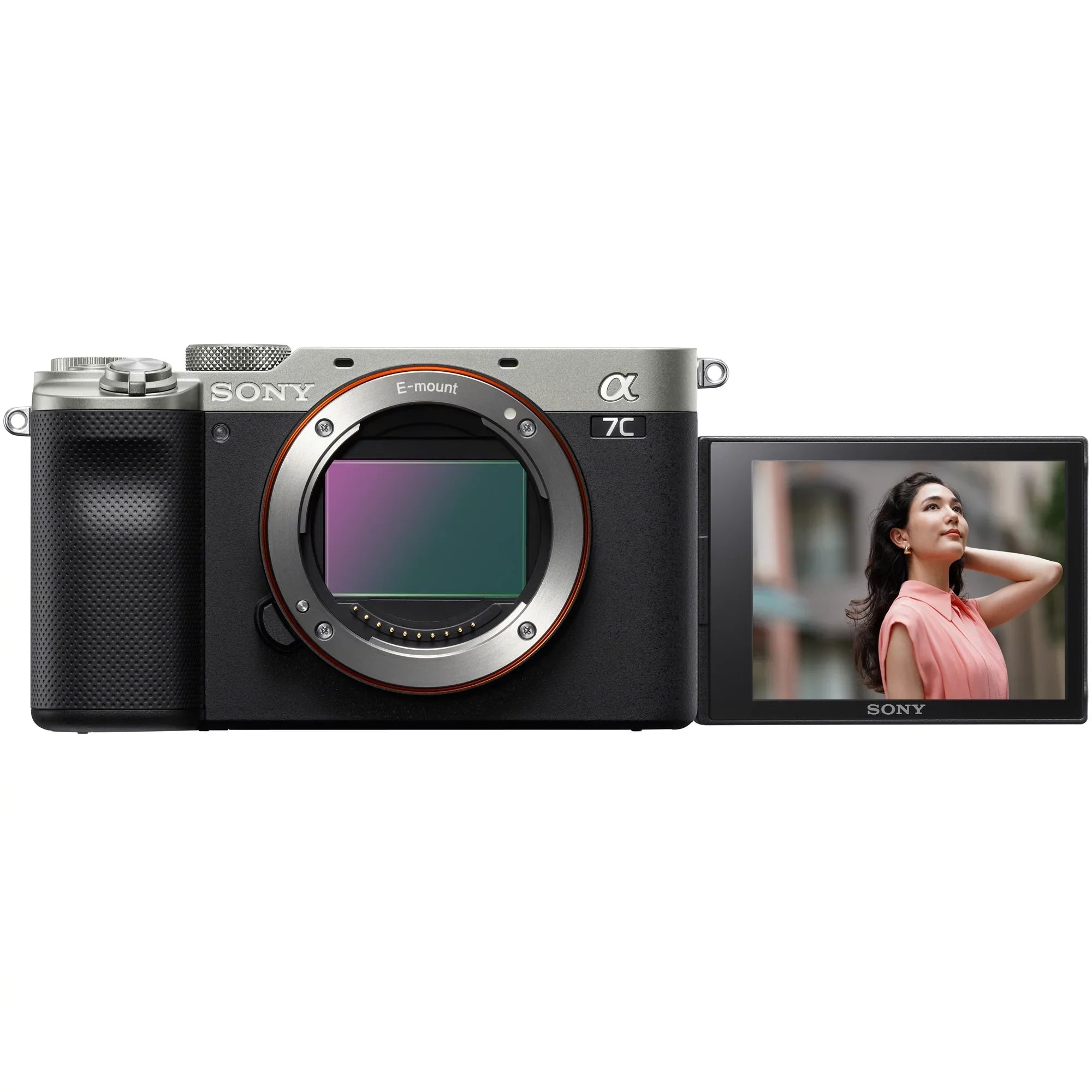 Sony a7C Mirrorless Full Frame Camera Body with Sony FE 24-70mm F2.8 GM G Master Zoom Lens SEL2470GM Silver ILCE7C/S Bundle w/ Deco Gear Photography Backpack Case , Software and Accessories