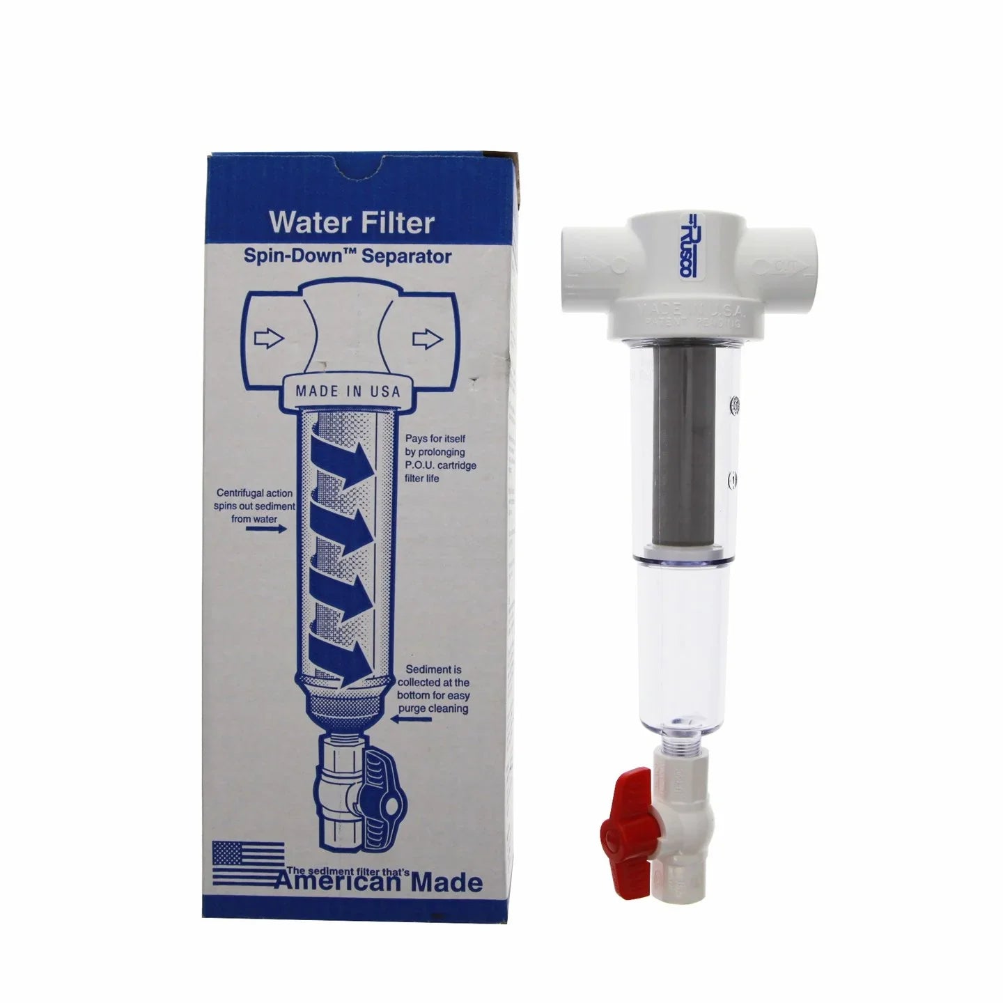 Package Of 7 Rusco 1-140STSS-F Stainless Steel Screened Sediment Trapper Sy...