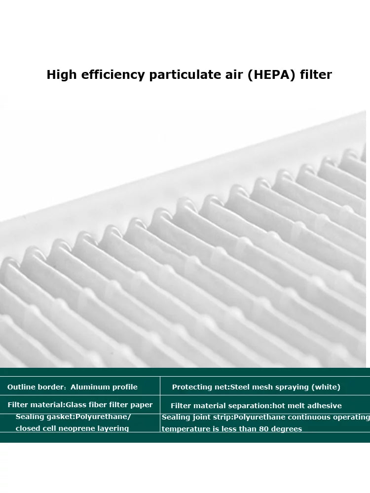 INTSUPERMAI HEPA Air Filter for Dust Free Room Hospital Use