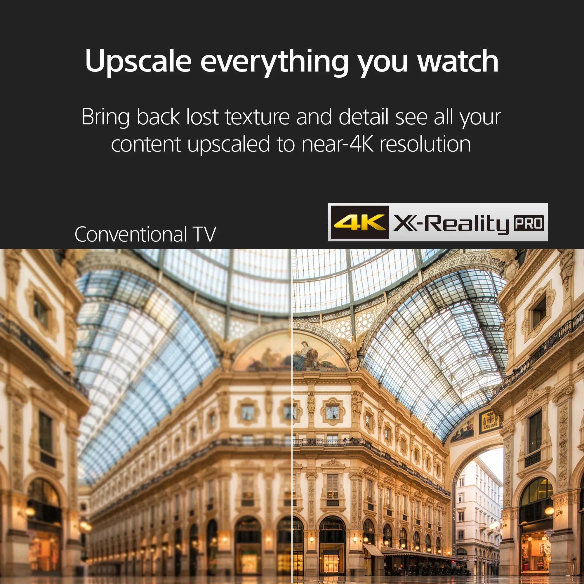 Restored Sony 55” Class X77L 4K Ultra HD LED Smart Google TV KD55X77L - 2023 Model (Refurbished)