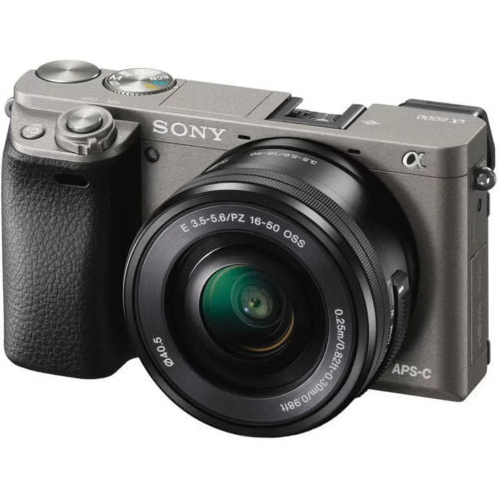 Sony Alpha a6000 Mirrorless Digital Camera with 16-50mm Lens (Graphite) ILCE6000L/H