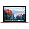 Apple MacBook Laptop 12", Core m3-6Y30, 8GB RAM, 256GB SSD, Mac OS X 10.11, Rose Gold, MMGL2LL/A (Used)