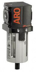 Aro Filter,1/4" NPT,73 cfm,0.3 micron F35221-300