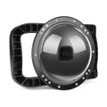 SHOOT Dome Port,10 Case Camera Port Waterproof Case Dual Handle Port Camera Dual Handle Case 45m Port 9 Camera 45m Waterproof 180° ERYUE Mashem Camera ive Case ZDHF