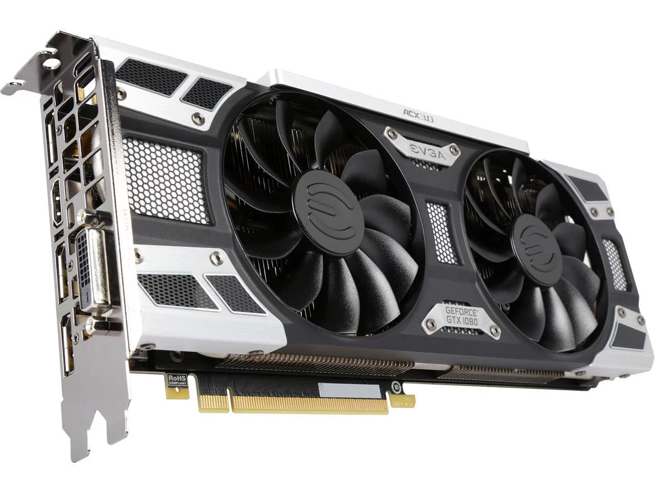 NEW EVGA GeForce GTX 970 04G-P4-2974-KR 4GB SC GAMING w/ACX 2.0, Silent Cooling Graphics Card