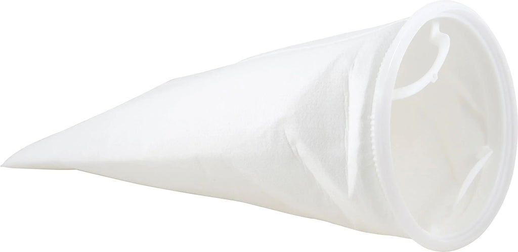 SpiroPure SP-BE-1-200 200 Micron #1 (7" x 17") Polyester Felt Liquid Bag Filter (Case of 40)