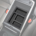 Red Hound Auto Center Console Organizer 2 Piece Stacking Set Vehicle Inserts Suitable with Hyundai Tucson 2016-2019 (Without Hand Brake) Black Anti-Rattle