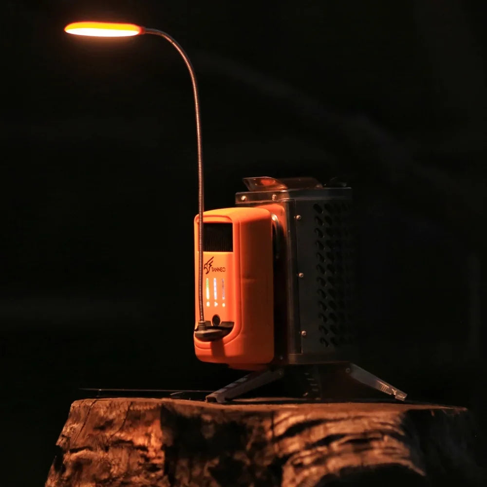 USB Rechargeable Camping SmokeFree Stove TANNEO Electric Furnace Hiking