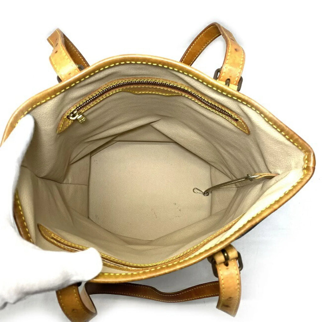 Pre-Owned Louis Vuitton Bucket GM Brown Beige Monogram M42236 Canvas Nume Leather FL0093 LOUIS VUITTON Bag Tote Handbag Women's (Good)