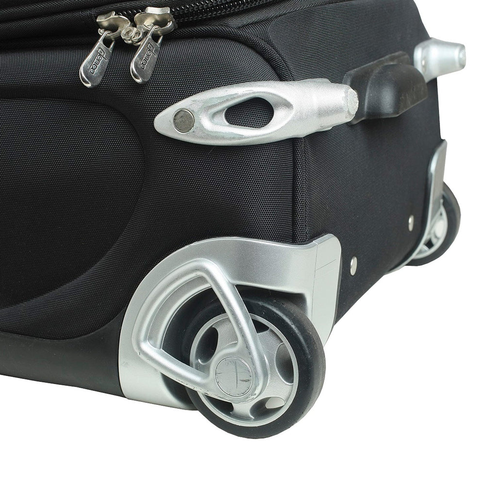 MOJO Black Iowa State Cyclones 21" Softside Rolling Carry-On Suitcase