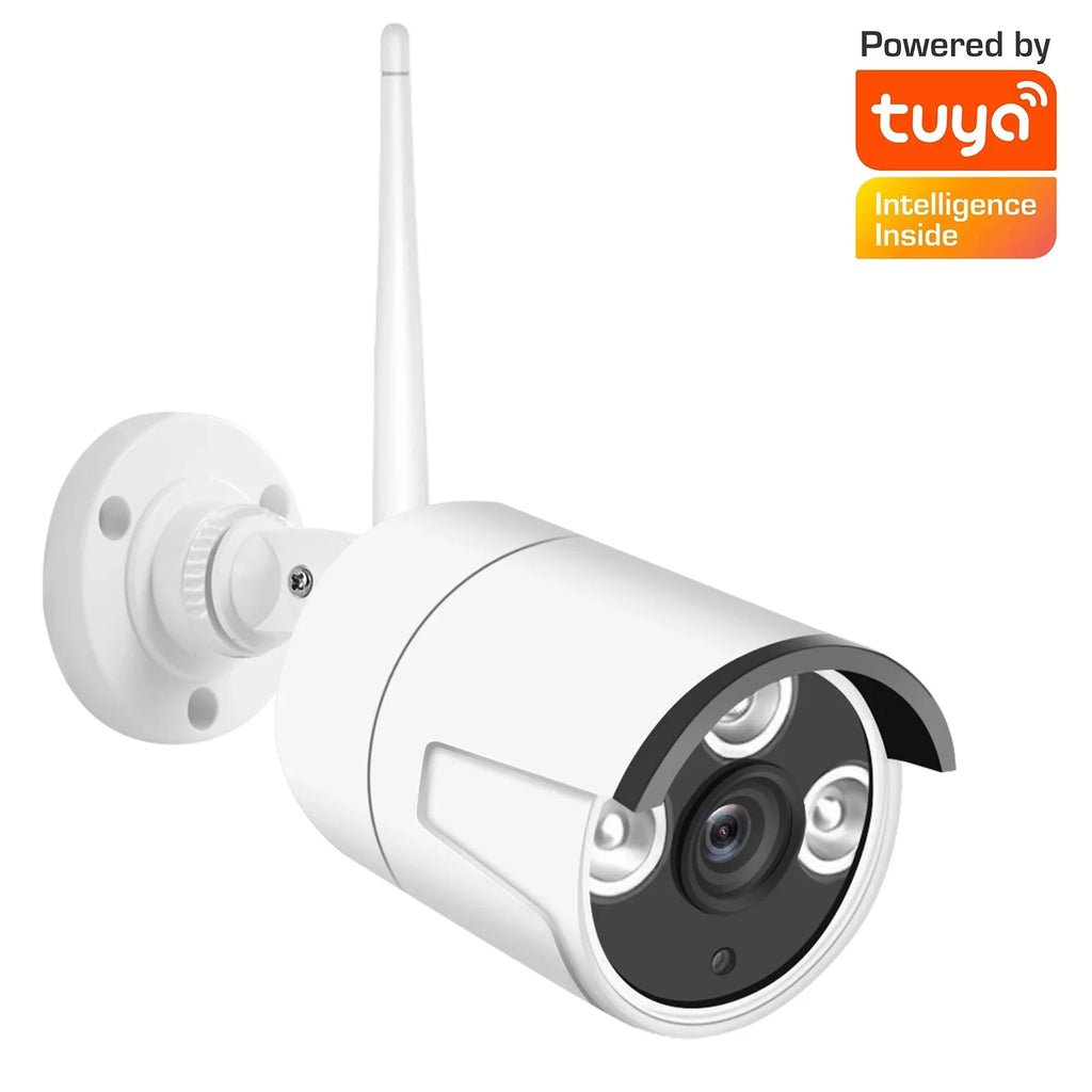 MIXFEER 8CH 1080P Wireless Camera System, 8Channel 1080P CCTV NVR + 8PCS 1080P 2.0MP Indoor Outdoor IP Cameras with Night Vision, Motion Alert, Tuya Smart App Remote Access, No Hard Drive
