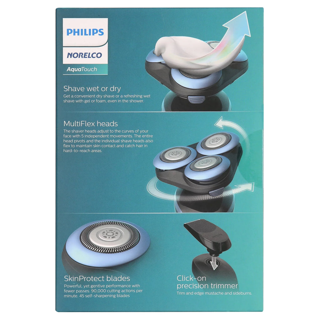 Philips Norelco Series 5000 Electric Shaver for Men Dry Wet Cordless Rechargeable Beard Trimmer