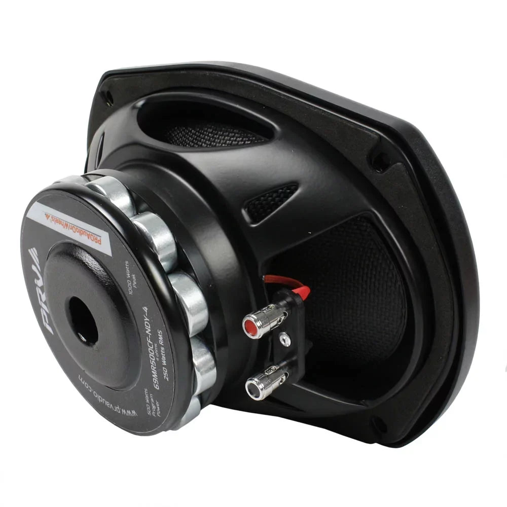 PRV Audio 6 x 9" Mid Range Loudspeakers Water Impervious Pair 69MR500CF-NDY-4