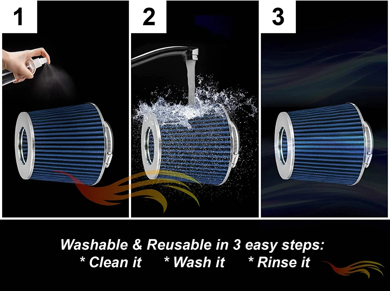 Rtunes Racing Short Ram Air Intake Kit + Filter Combo BLUE Matching For 12-15 Kia Rio / 11-13 Hyundai Accent 1.6L / 12-13 Hyundai Veloster Gdi 1.6L Engine / 11-13 Hyundai Elantra 1.8L â€¦