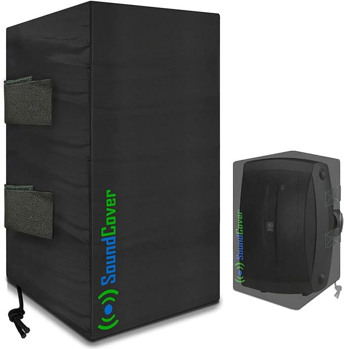 Outdoor Speaker Wrap Black, Medium Size (H 13.6" x W 7.9" x D 8.9"), Suitable with Yamaha AW294, Definitive Technology AW 5500, Polk Audio Atrium 6, Yamaha AW350, and Bose 251