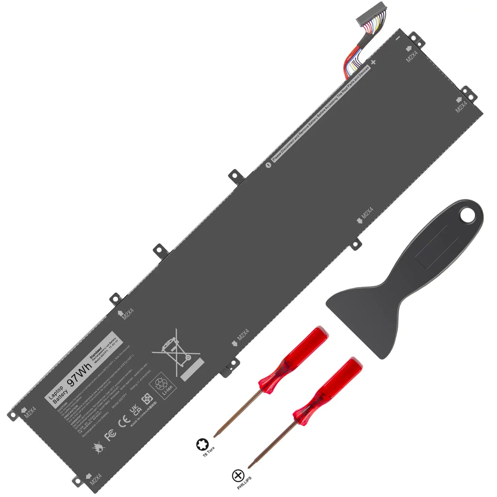 6GTPY Battery for Precission 5520 M5520 Workstation 97Wh