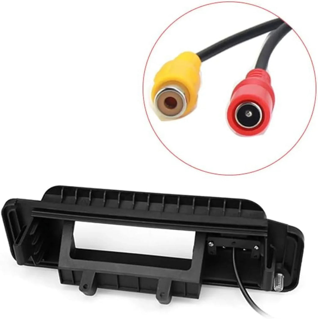 Vlicevrn HD Car Rear View Camera Trunk Handle with Fish Eye Lens Night Vision Backup Parking Camera Waterproof IP68