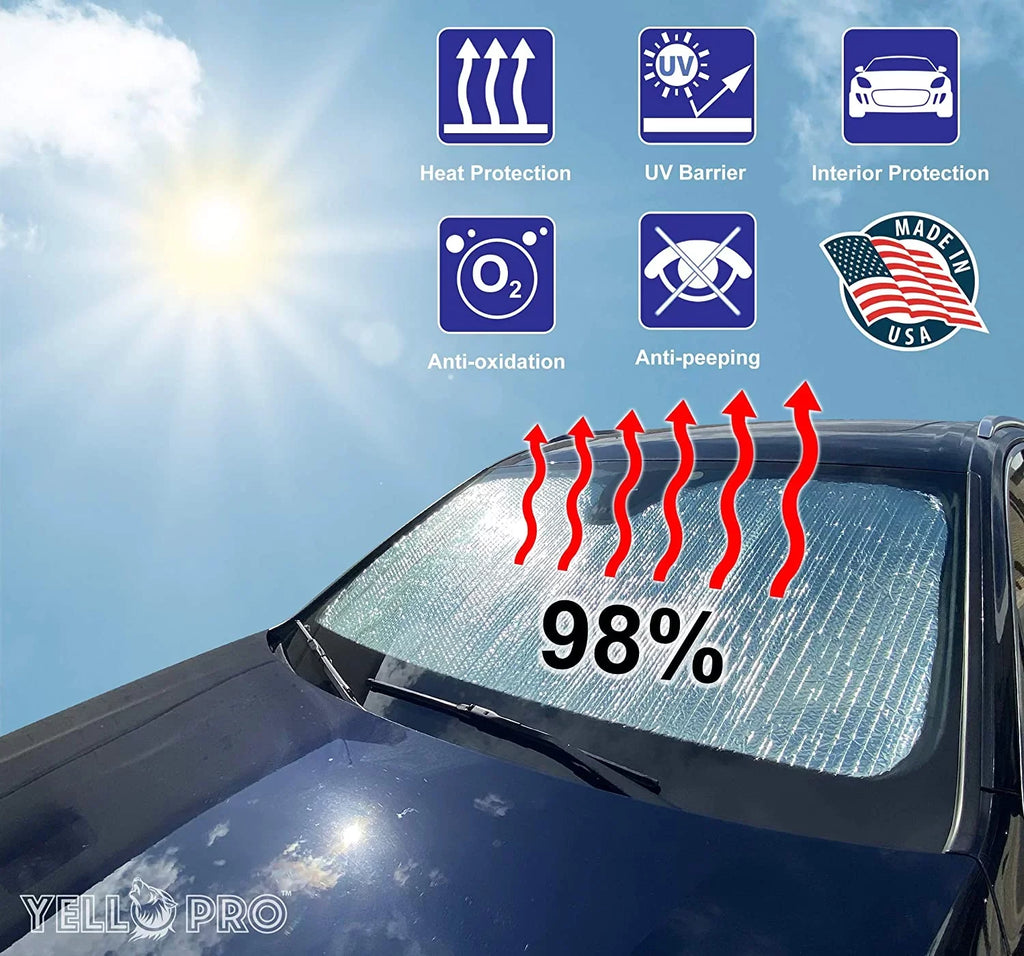 Front Windshield Sunshade for 2008-2013 Jeep Liberty Sport Utility