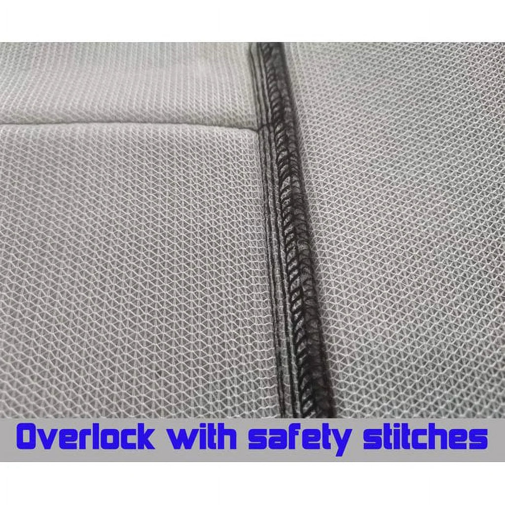 Wrap Suitable with 2003-2006 Jeep Wrangler LJ Two Tone Seat Protection and Tan - Full Set Front&Rear