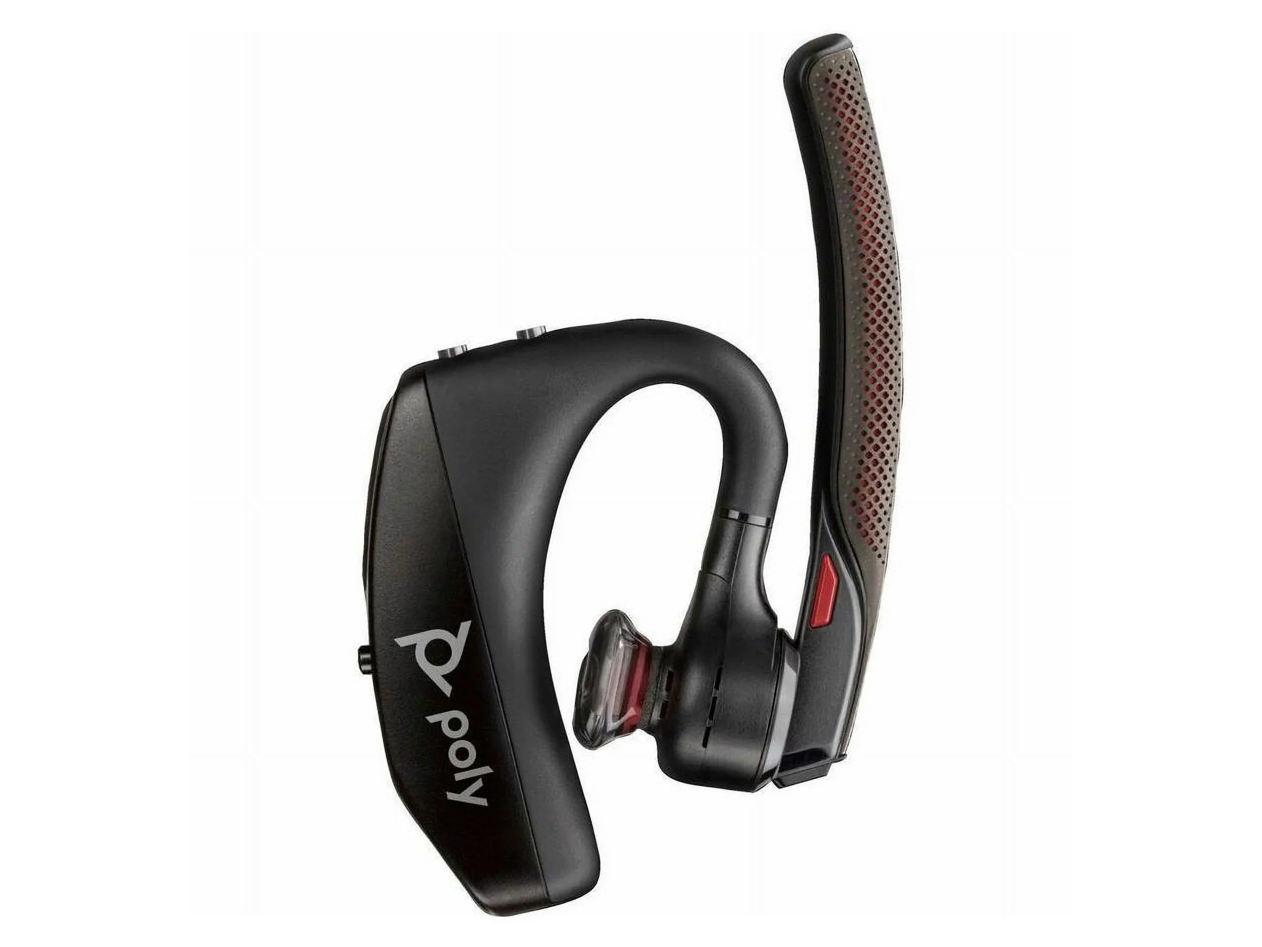 Poly Voyager 5200 UC USB-A Bluetooth Headset +BT700 Adapter - Google Assistant, Siri - Mono - Wireless - Bluetooth - 98.4 ft - 32 Ohm - 100 Hz - 20 kHz - Over-the-ear, Earbud - Monaural - In-ear - ...