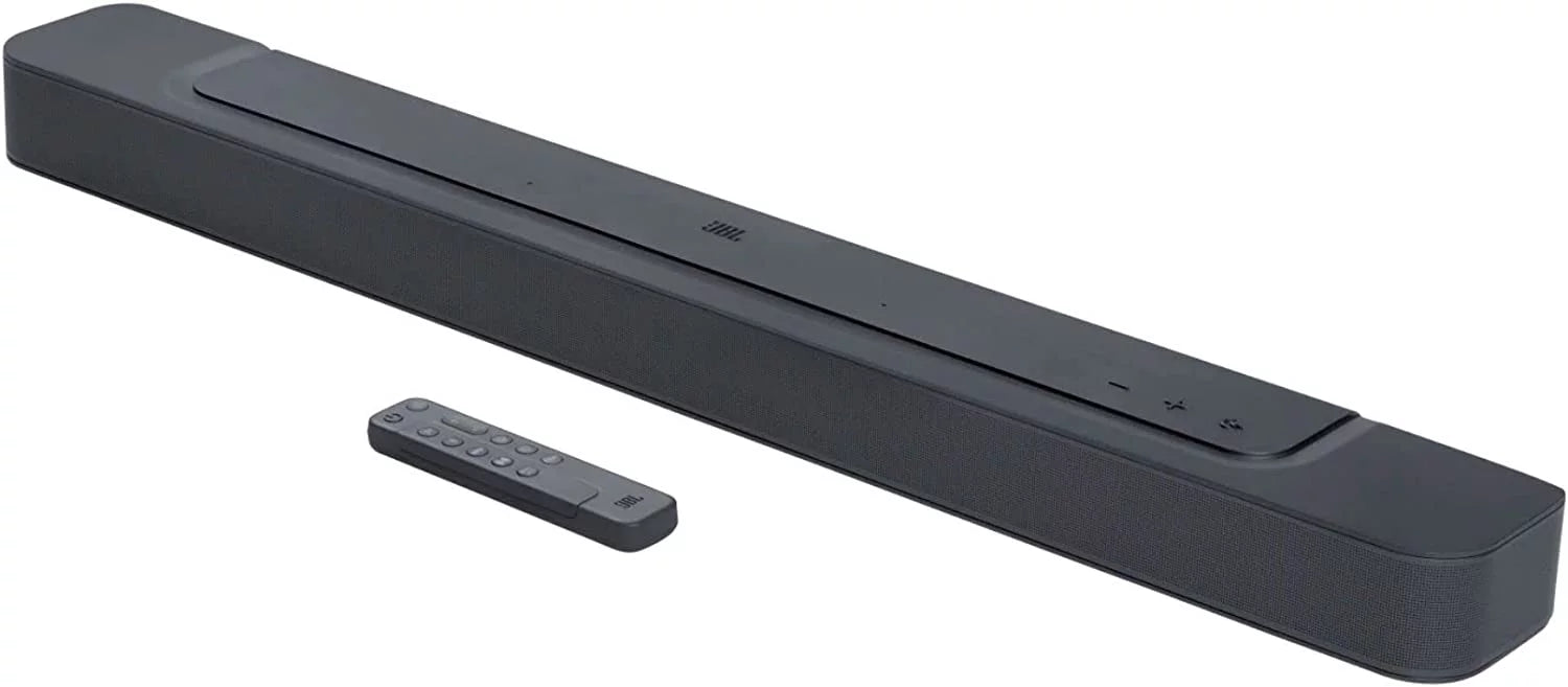 Samsung QN77S90CAFXZA 77 Inch 4K OLED Smart TV with AI Upscaling with a JBL BAR-300 5.0ch Soundbar with MultiBeam Sound and Dolby Atmos (2023)