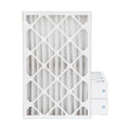 Pamlico Air 16x25x4 MERV 8 Pleated AC Furnace Air Filters. 3 Pack. (Actual Size: 15.5 x 24.5 x 3.75 Inches)