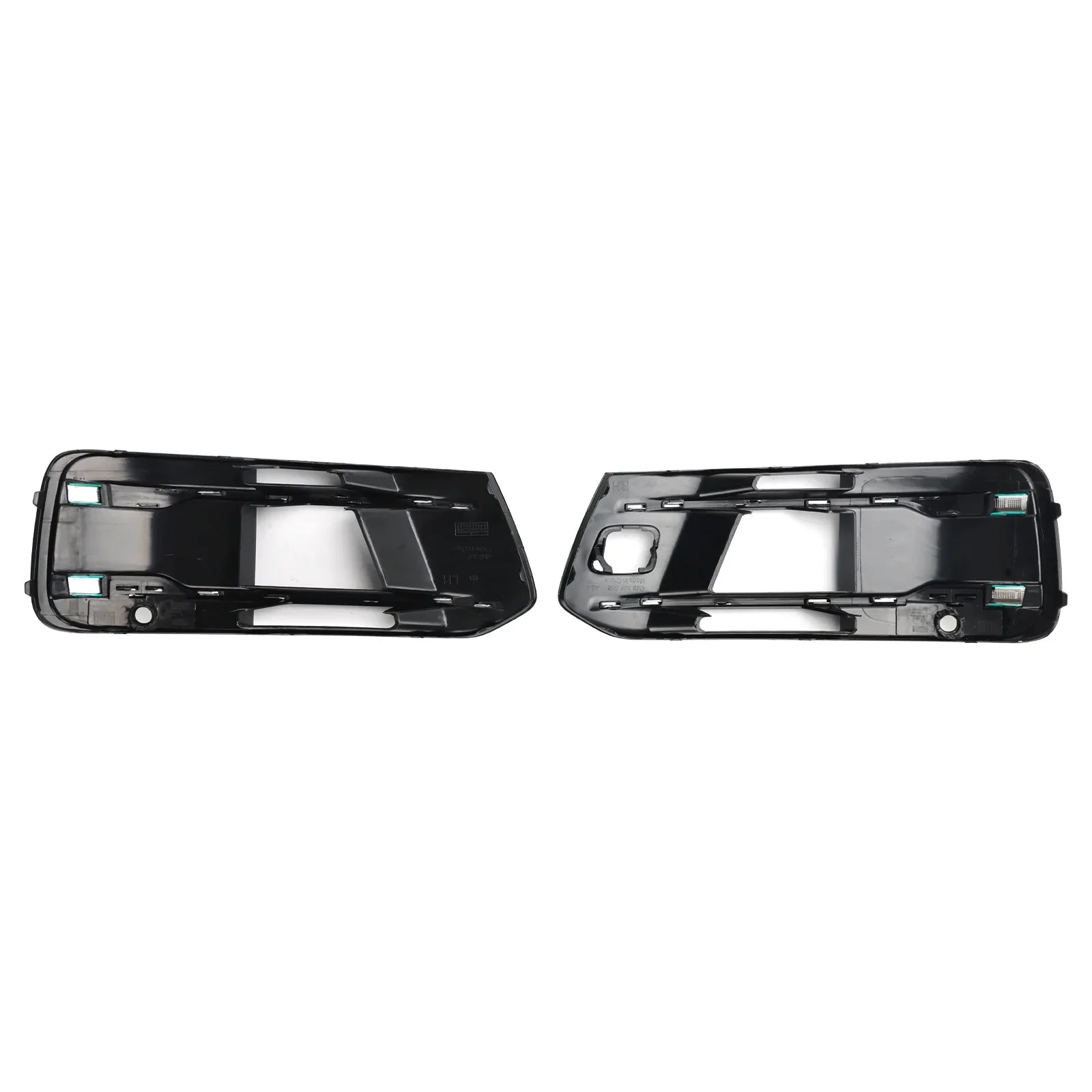 Front Bumper Shield Fog Light Grille Bezel Insert Grill Fit for Audi Q7 2016-2019