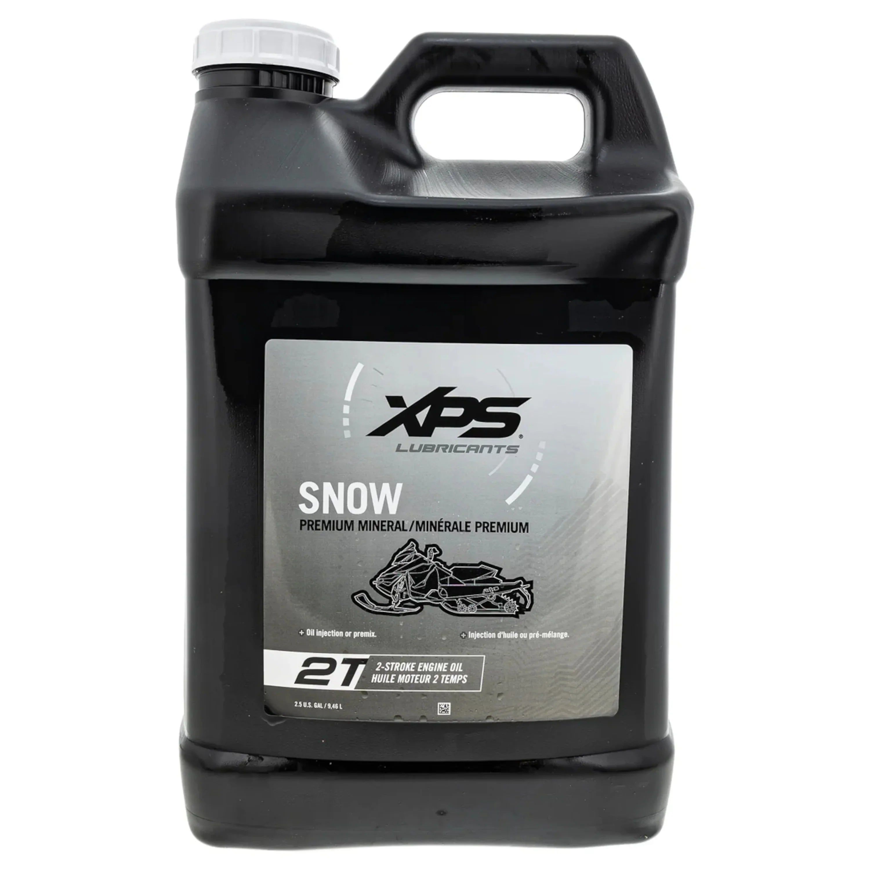 Ski-Doo New OEM XPS Snow 2-Stroke Premium Mineral Oil, 2.5 Gallon, 9779121