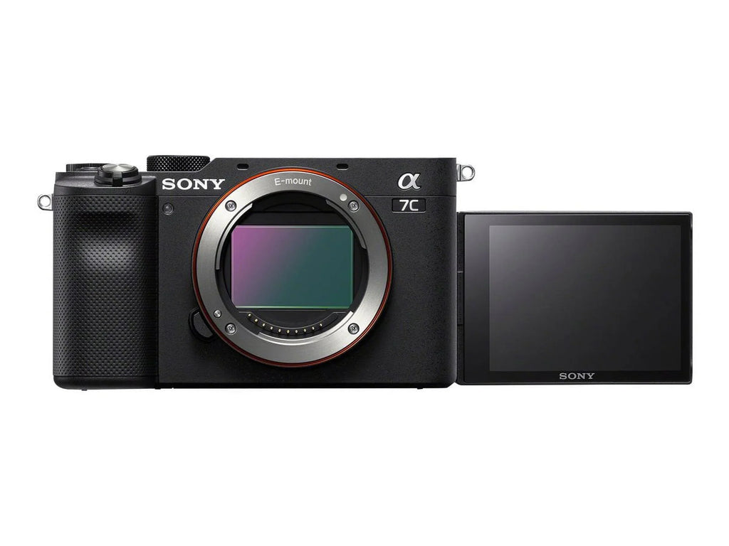 Sony a7C ILCE-7C - Digital camera - mirrorless - 24.2 MP - Full Frame - 4K / 30 fps - body only - Wireless LAN, NFC, Bluetooth - black