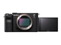 Sony a7C ILCE-7C - Digital camera - mirrorless - 24.2 MP - Full Frame - 4K / 30 fps - body only - Wireless LAN, NFC, Bluetooth - black