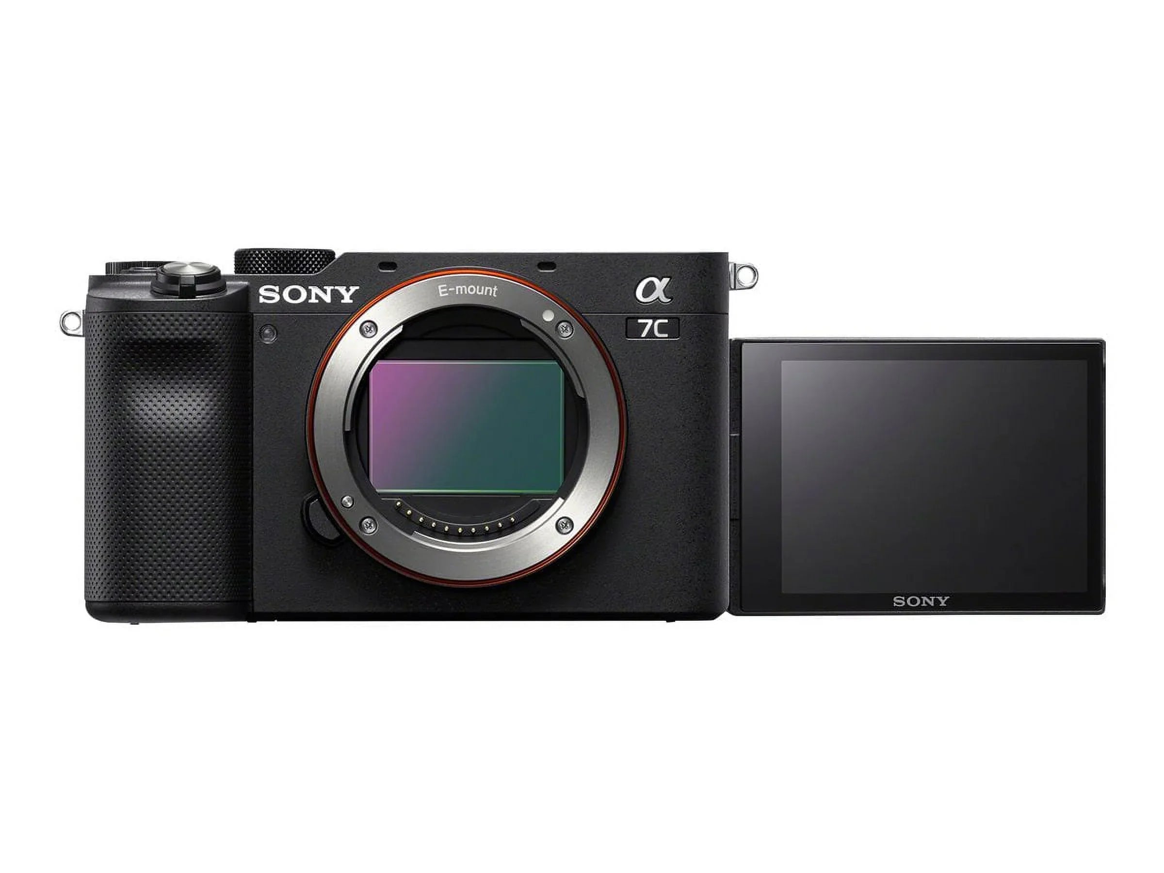 Sony a7C ILCE-7C - Digital camera - mirrorless - 24.2 MP - Full Frame - 4K / 30 fps - body only - Wireless LAN, NFC, Bluetooth - black