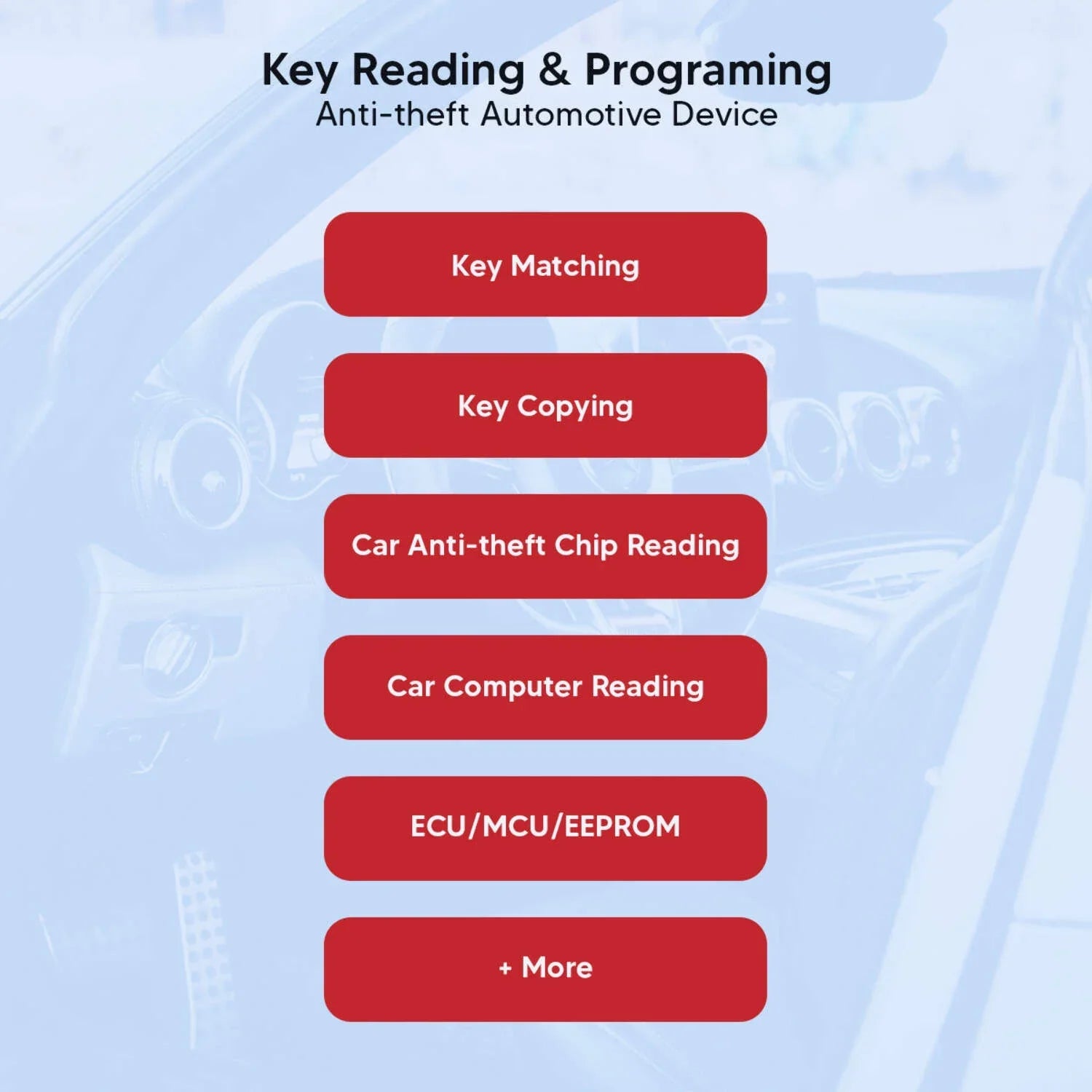 THINKCAR PRO G3 - Professional Immobilizer, Key Programmer and Automotive Diagnostic Equipment