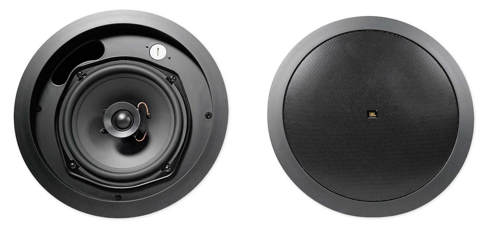JBL Black 6.5" Front of House+(4) 4" Background Speakers+Amp Restaurant/Bar/Cafe