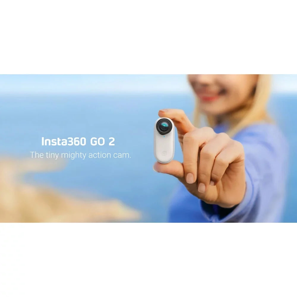 Insta360 GO 2 Miniature Action Camera + Frame Holder + Tripod + Selfie Stick Kit