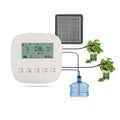 Arealer Automatic Watering System Smart Watering Device Dual Pump System WiFi/ Voice/ Manual Control Programmable Watering Time Built-in Battery Solar Panel/ USB Charging Fitting with Home for
