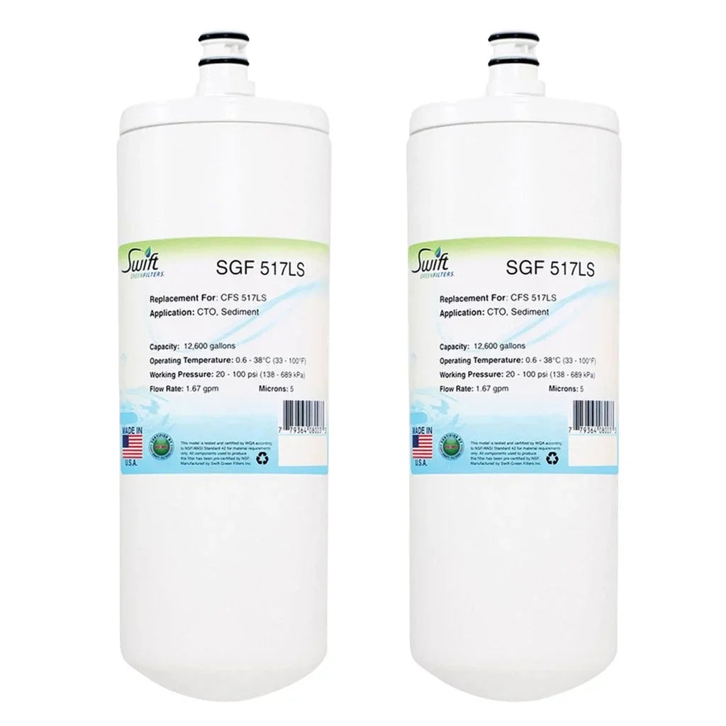 Swift Green Filters SGF-517LS Suitable Commercial Water Filter for CFS 517LS , Made in USA (Pack of 2)