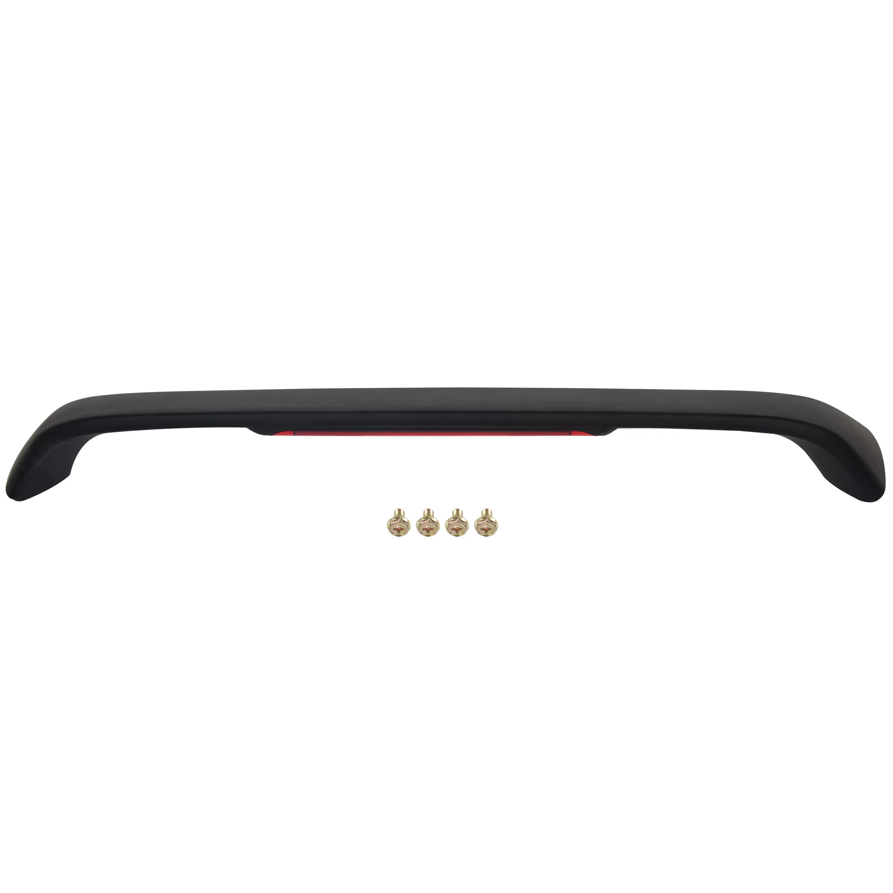 Kojem T-R Style Rear Trunk Lid Spoiler Wing Winglet with LED Brake Light Lamp Matte Black for 1996 1997 1998 1999 2000 Honda Civic 2DR