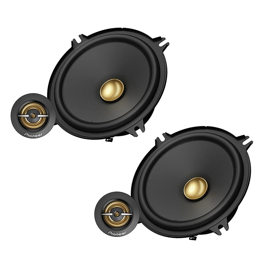 Pioneer TS-A1301C 5-1/4-In. 300-Watt 2-Way Component Speakers Black, Max Power 2 Pack, TS-A1301C