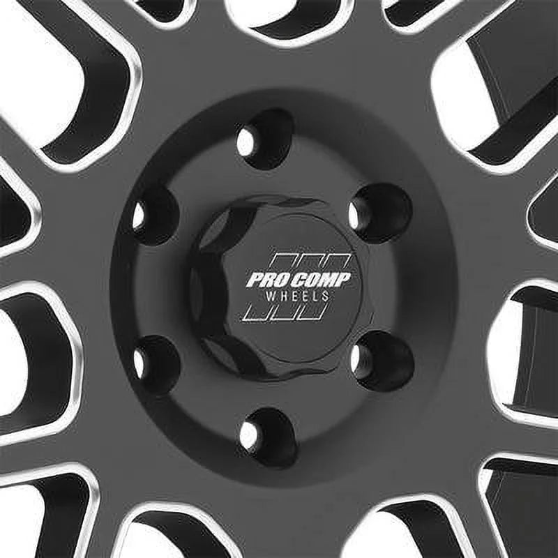 Pro Comp PXA40 20X9 6X5.5 S-BLK MILL -12MM - PXA5140-298345