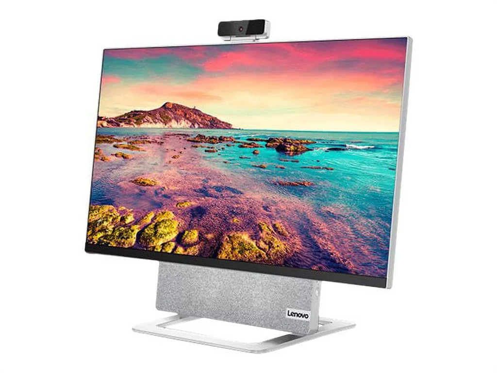 Lenovo Yoga AIO 7 27ACH6 F0G7 - All-in-one - with monitor stand - Ryzen 7 5800H / 3.2 GHz - RAM 16 GB - SSD 512 GB - NVMe, TLC - Radeon RX 6600M - GigE - WLAN: Bluetooth 5.0, 802.11a/b/g/n/ac/ax - Win 11 Home - monitor: LED 27" 3840 x 2160 (Ultra HD