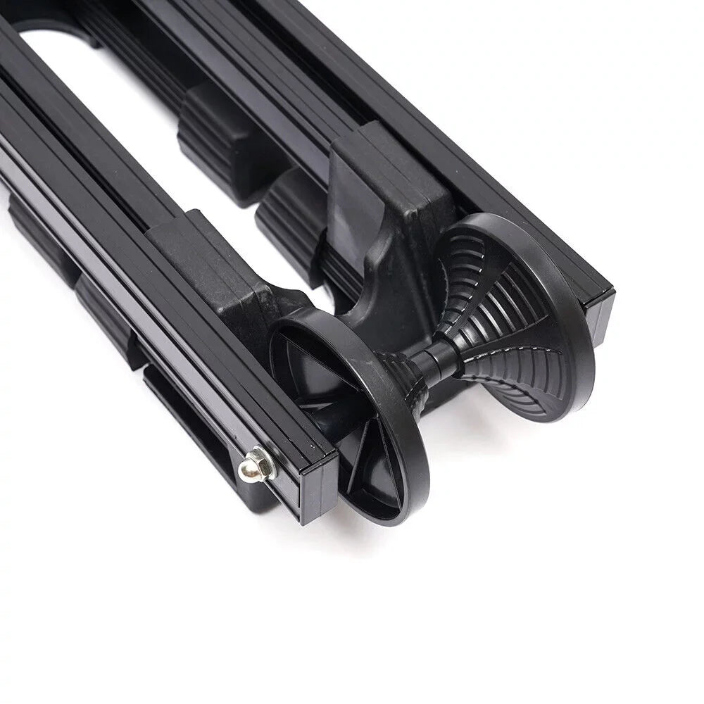 Bike Floor Parking Rack Storage Stand Bicycle Mountain Bike Holder Foldable Black