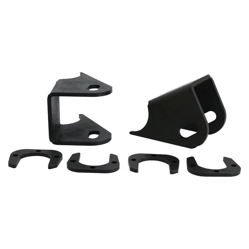 ELITEWILL 2x Front Lower Control Arm Brackets Axle Side Mount Bracket For Jeep TJ XJ ZJ MJ