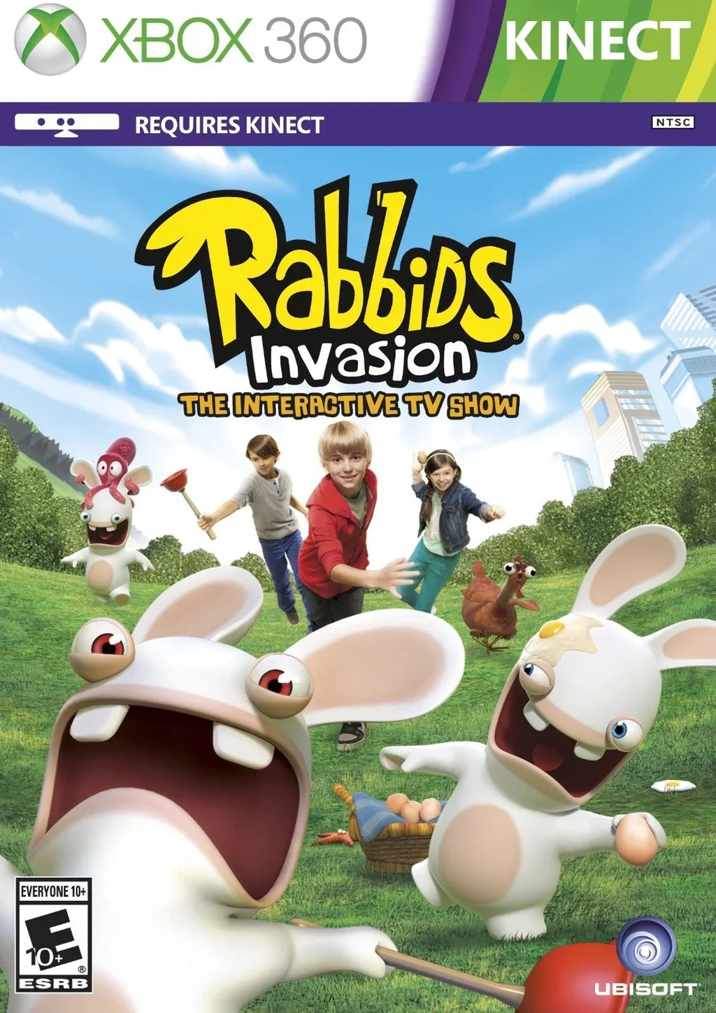 Rabbids Invasion, Ubisoft, XBOX 360, 887256301750