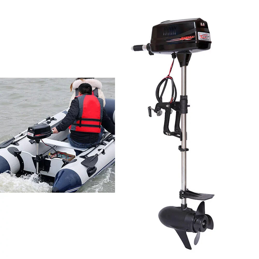 48V Electric Fishing Craft Engine 2200W Brushless Outboard Trolling Motor CE