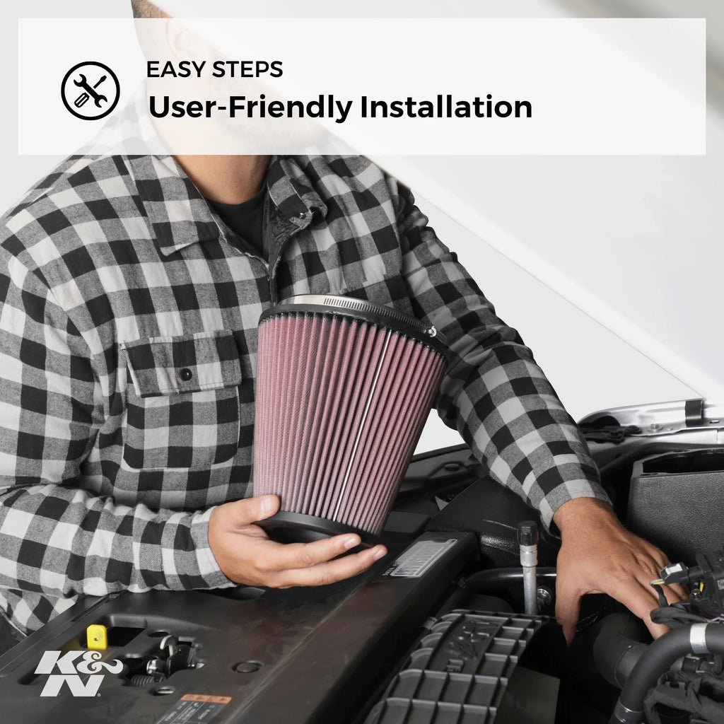 K&N Engine Air Filter: High Performance, Premium, Washable, Industrial Replacement Filter, Heavy Duty: E-3690