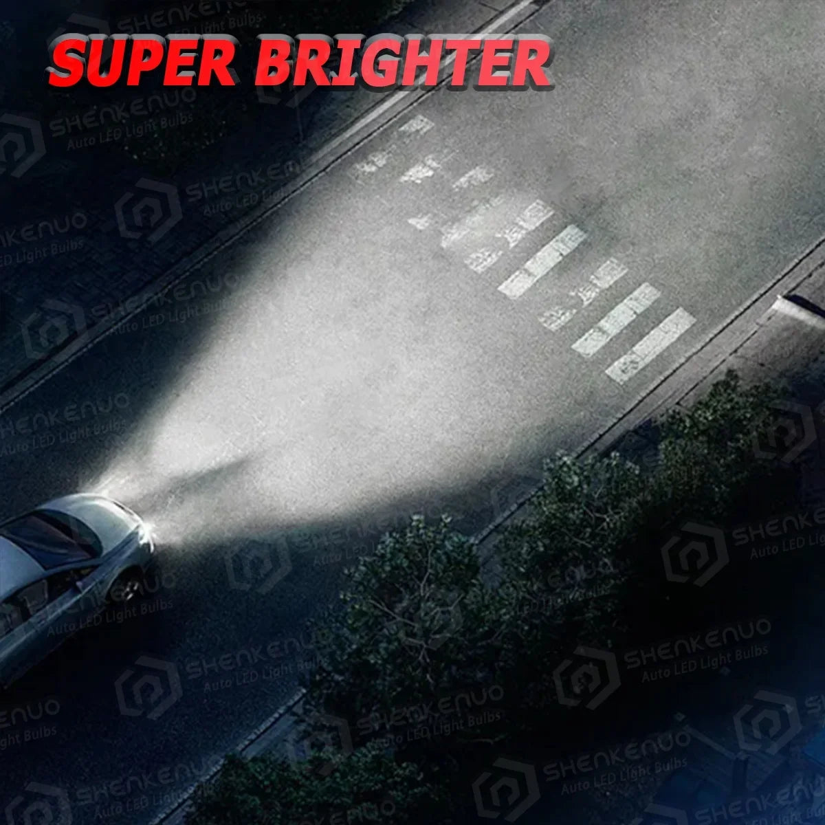For Honda Civic 2016-2020 LED Headlight Bulbs 9005 H11 High/Low Beam H11 H8 Fog Light 6000k 6Pcs