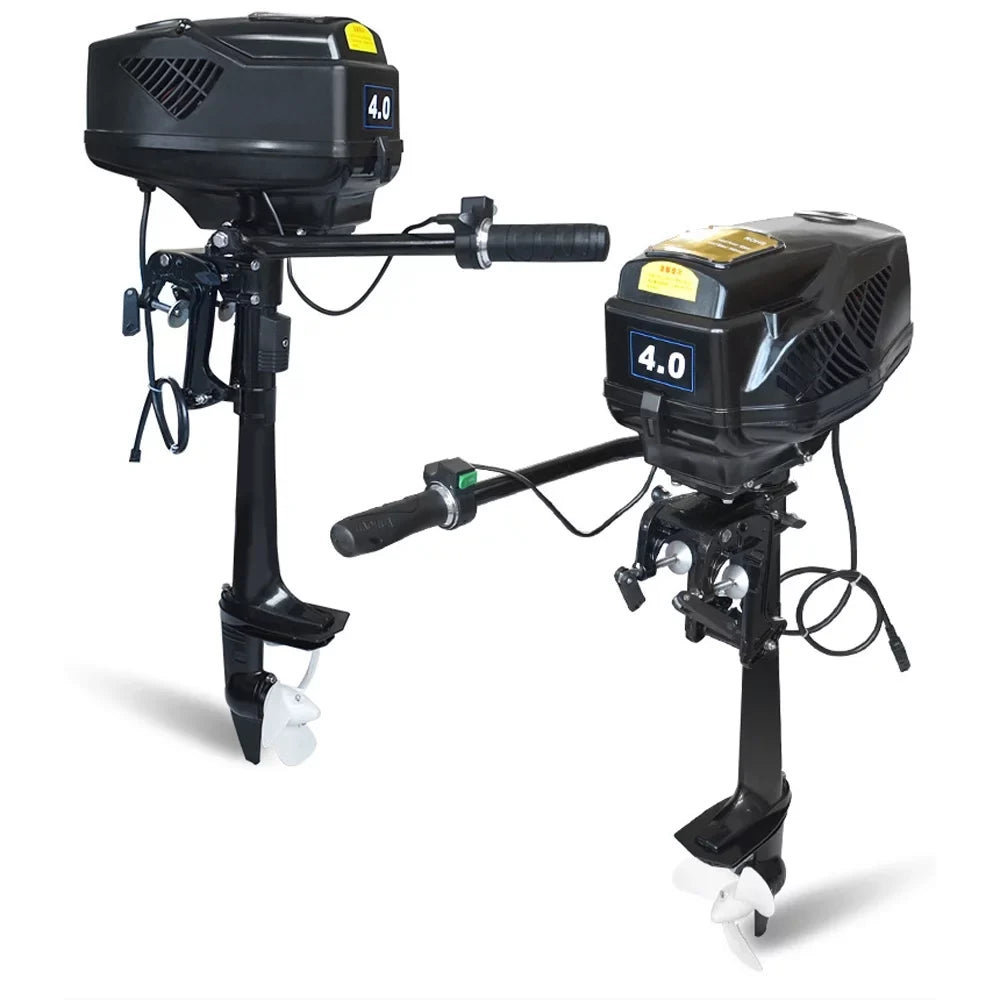 Techtongda 48V 4HP Electric Outboard Trolling Motor Fishing Ship Engine Brushless Motor